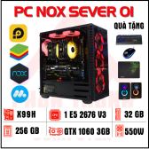 PC NOX ĐƠN XEON 2676V3| Ram 32GB |256GB | GTX 1060 3GB